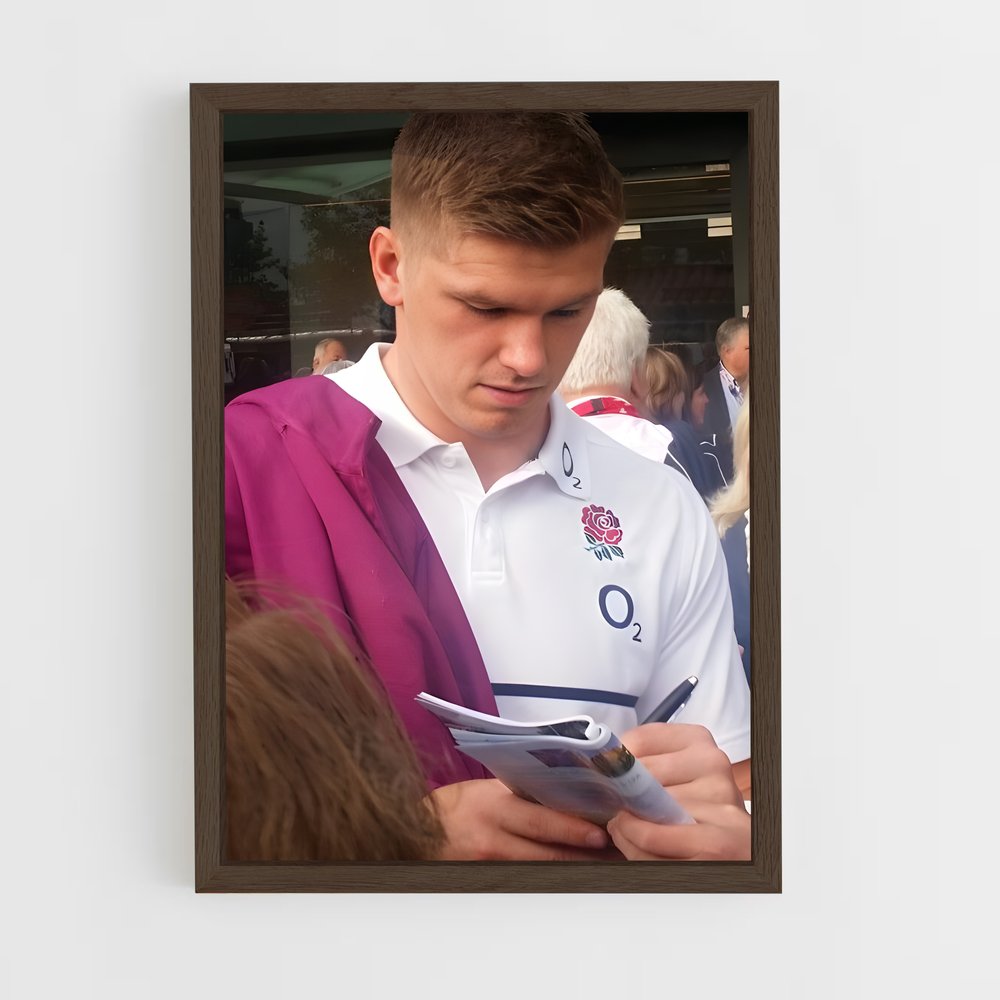 Poster Owen farrell jacket – affiche Rugby (vue 5)